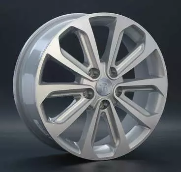 Диск колесный Replay HND177 6,5xR17 5x114,3 ET46 ЦО67,1 серебристый с полированной лицевой частью 033262-990143004