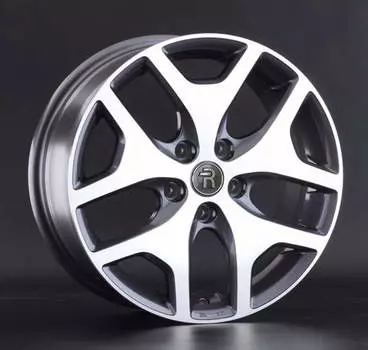 Диск колесный Replay HND212 7xR17 5x114,3 ET51 ЦО67,1 серый глянцевый с полированной лицевой частью 043378-160143004