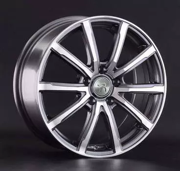 Диск колесный Replay HND230 7xR17 5x114,3 ET51 ЦО67,1 серый глянцевый с полированной лицевой частью 042669-160143003