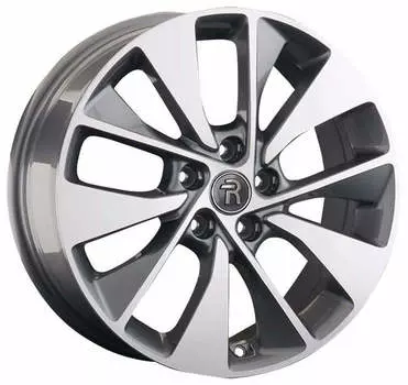 Диск колесный Replay HND250 7.5xR18 5x114.3 ET50.5 ЦО67.1 серый глянцевый с полированной лицевой частью 082388-040143004