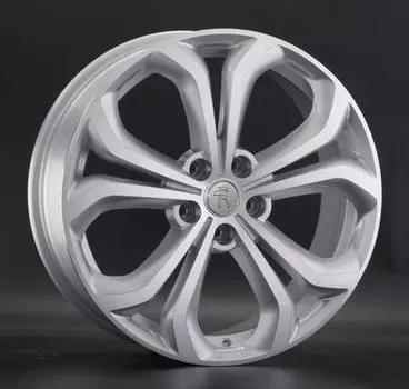 Диск колесный Replay HND255 7,5xR19 5x114,3 ET53 ЦО67,1 серебристый с полированной лицевой частью 043959-160143004