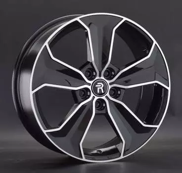 Диск колесный Replay HND263 7,5xR18 5x114,3 ET49,5 ЦО67,1 черный глянцевый с полированной лицевой частью 081240-160143004