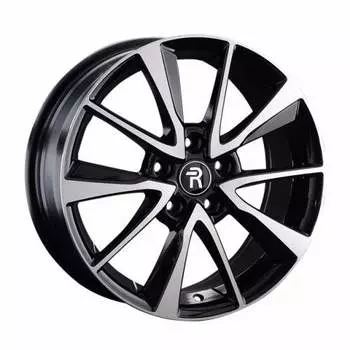 Диск колесный Replay HND277 6,5xR16 5x114,3 ET44 ЦО67,1 чёрный глянцевый с полированной лицевой частью 081242-160143004