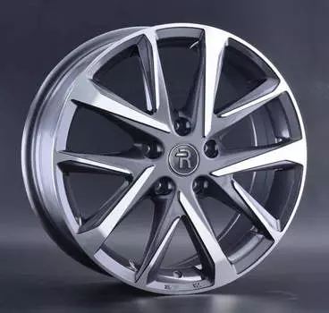 Диск колесный Replay HND282 7xR17 5x114,3 ET51 ЦО67,1 серый глянцевый с полированной лицевой частью 081246-160143004