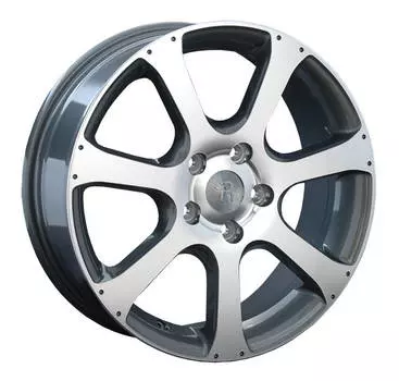 Диск колесный Replay HND290 6,5xR17 5x114,3 ET48 ЦО67,1 серый глянцевый с полированной лицевой частью 046195-990143015