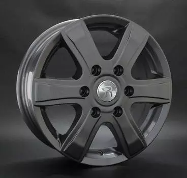 Диск колесный Replay HND78 6,5xR16 6x139,7 ET56 ЦО92,5 серый темный глянцевый 027342-040143018