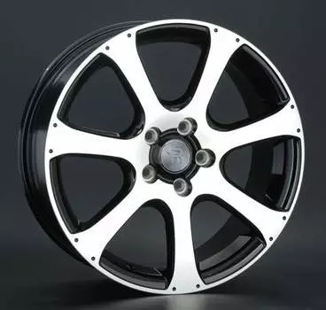 Диск колесный Replay HV13 6,5xR17 5x114,3 ET40 ЦО64,1 чёрный матовый с полированной лицевой частью 079769-990779015