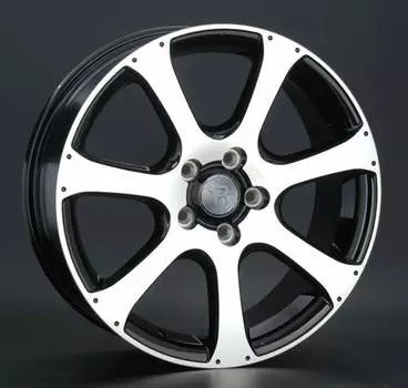 Диск колесный Replay HV13 6,5xR17 5x114,3 ET50 ЦО64,1 черный матовый с полированной лицевой частью 044323-050717003
