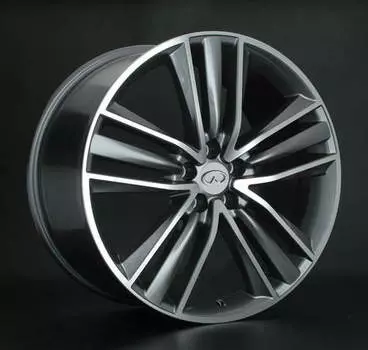 Диск колесный Replay INF19 9,5xR21 5x114,3 ET50 ЦО66,1 серый глянцевый с полированной лицевой частью 026384-040112010