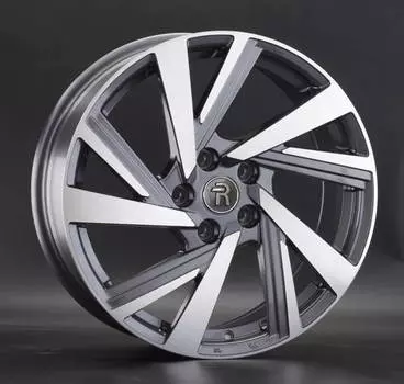 Диск колесный Replay INF52 7,5xR18 5x114,3 ET45 ЦО66,1 серый глянцевый с полированной лицевой частью 044197-160112010