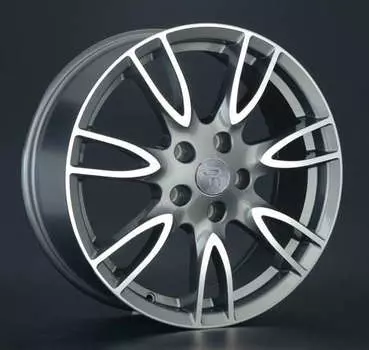 Диск колесный Replay INF5 7xR17 5x114,3 ET45 ЦО66,1 серый глянцевый с полированной лицевой частью 005142-070112002