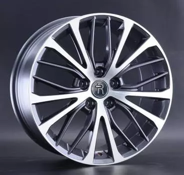 Диск колесный Replay INF62 8xR18 5x114,3 ET47 ЦО66,1 серый глянцевый с полированной лицевой частью 045689-160112010