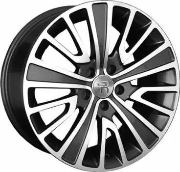 Диск колесный Replay JG11 8,5xR19 5x108 ET45 ЦО63,4 черный глянцевый с полированной лицевой частью 041712-070203015