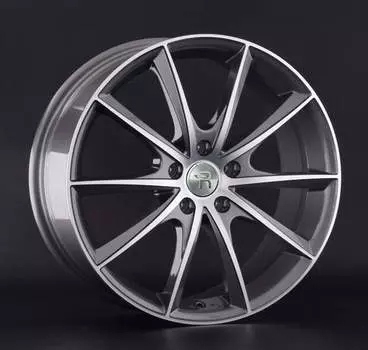 Диск колесный Replay JG9 7,5xR18 5x108 ET45 ЦО63,4 серый глянцевый с полированной лицевой частью 041707-050203015