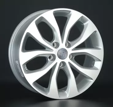 Диск колесный Replay KI110 6,5xR17 5x114,3 ET44 ЦО67,1 серебристый с полированной лицевой частью 023468-180146004