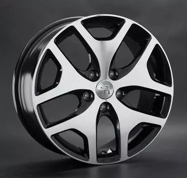 Диск колесный Replay KI187 7xR17 5x114,3 ET50 ЦО67,1 черный глянцевый с полированной лицевой частью 079746-990146004