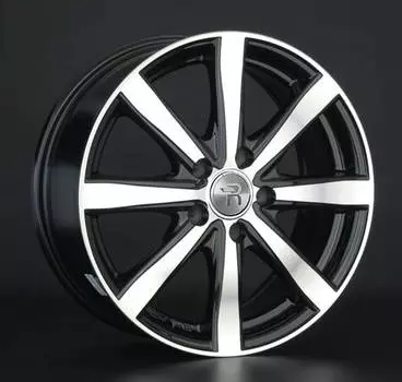 Диск колесный Replay KI190 6,5xR16 5x114,3 ET50 ЦО67,1 черный глянцевый с полированной лицевой частью 036139-990146003