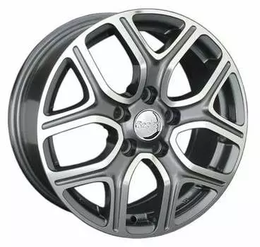 Диск колесный Replay KI194 6,5xR16 5x114,3 ET50 ЦО67,1 серый глянцевый с полированной лицевой частью 081250-160146004