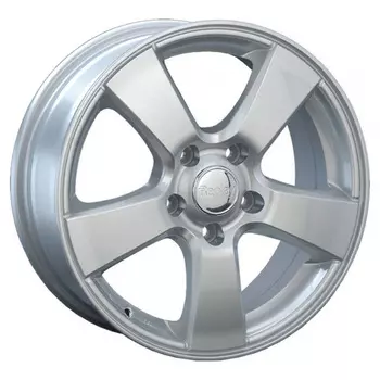 Диск колесный Replay KI22 6.5xR16 5x114.3 ЕТ41 ЦО67.1 серый глянцевый с полированной лицевой частью S000312