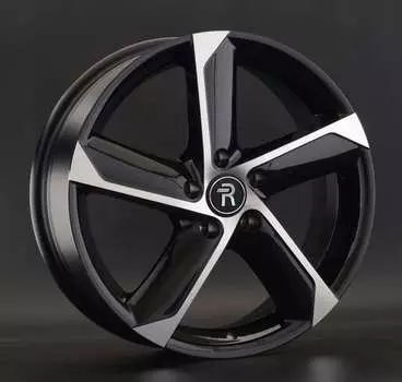 Диск колесный Replay KI252 7xR18 5x114,3 ET40,5 ЦО67,1 черный глянцевый с полированной лицевой частью 043861-160146004