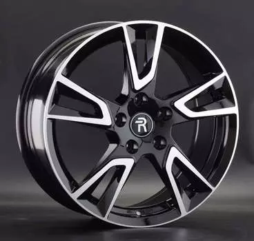 Диск колесный Replay KI253 7,5xR17 5x114,3 ET52,5 ЦО67,1 черный глянцевый с полированной лицевой частью 044169-160146004
