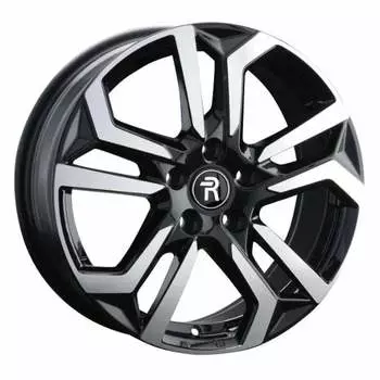 Диск колесный Replay KI263 7xR17 5x114,3 ET47 ЦО67,1 черный глянцевый с полированной лицевой частью 079890-160146004