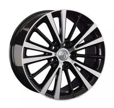 Диск колесный Replay KI266 8xR18 5x114,3 ET34 ЦО67,1 черный глянцевый с полированной лицевой частью 046388-040146004