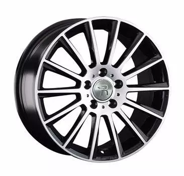 Диск колесный Replay KI312 7.5xR18 5x114.3 ET49.5 ЦО67.1 черный глянцевый с полированной лицевой частью 081207-040146004