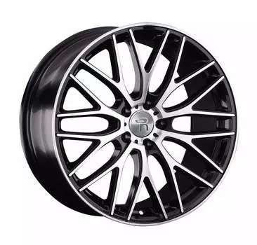 Диск колесный Replay KI313 7xR17 5x114,3 ET47 ЦО67,1 чёрный глянцевый с полированной лицевой частью 081355-160146003