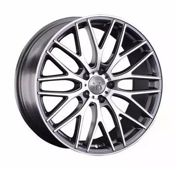 Диск колесный Replay KI313 7xR17 5x114,3 ET47 ЦО67,1 серый глянцевый с полированной лицевой частью 081354-160146003