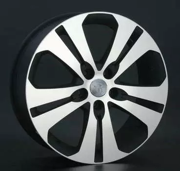 Диск колесный Replay KI42 7xR18 5x114,3 ET35 ЦО67,1 черный матовый с полированной лицевой частью 015842-060146018