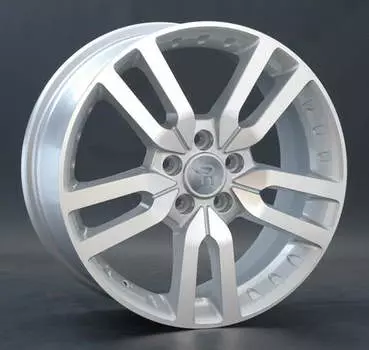 Диск колесный Replay LR15 7,5xR17 5x120 ET53 ЦО72,6 серебристый с полированной лицевой частью 014555-040593027