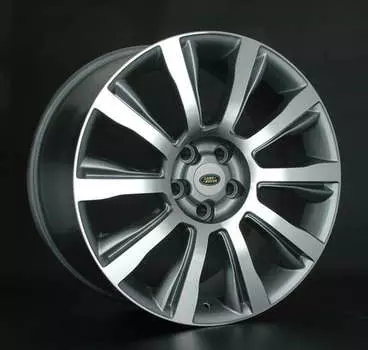 Диск колесный Replay LR41 9,5xR21 5x120 ET49 ЦО72,6 серый глянцевый с полированной лицевой частью 027634-040211012