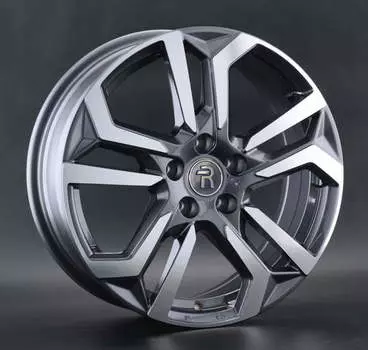 Диск колесный Replay LR72 7xR17 5x108 ET45 ЦО63,3 серый глянцевый с полированной лицевой частью 044954-160211014