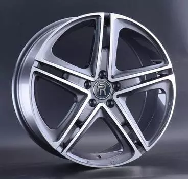 Диск колесный Replay LR73 8,5xR20 5x120 ET47 ЦО72,6 серый глянцевый с полированной лицевой частью 045197-040211012
