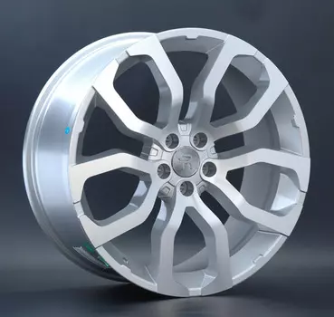 Диск колесный Replay LR7 9,5xR20 5x120 ET53 ЦО72,6 серебристый с полированной лицевой частью 019661-050211012