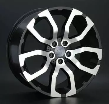 Диск колесный Replay LR7 9,5xR20 5x120 ET58 ЦО72,6 черный матовый с полированной лицевой частью 019660-050211012