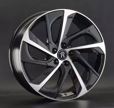 Диск колесный Replay LX104 8xR20 5x114,3 ET30 ЦО60,1 черный глянцевый с полированной лицевой частью 079591-160118004