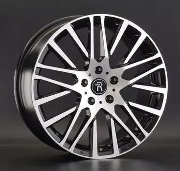 Диск колесный Replay LX118 7,5xR18 5x114,3 ET35 ЦО60,1 черный глянцевый с полированной лицевой частью 042771-160118003