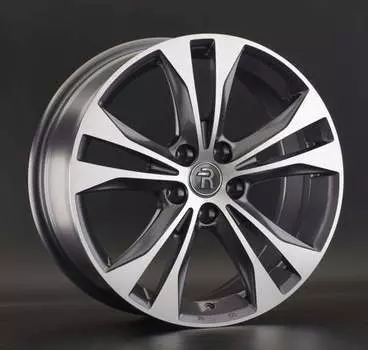Диск колесный Replay LX126 7,5xR18 5x114,3 ET35 ЦО60,1 серый глянцевый с полированной лицевой частью 043836-160113004