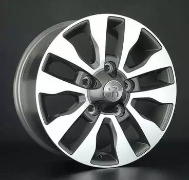 Диск колесный Replay LX48 8,5xR20 5x150 ET58 ЦО110,1 серый глянцевый с полированной лицевой частью 041719-180666009