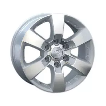 Диск колесный Replay LX86 7,5xR17 6x139,7 ET25 ЦО106,1 серебристый 080778-040123007