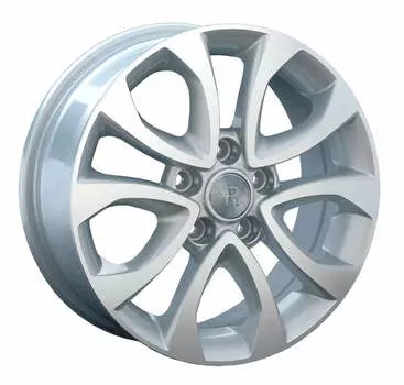 Диск колесный Replay LX88 6,5xR17 5x114,3 ET40 ЦО60,1 серебристый с полированной лицевой частью 078888-040123004