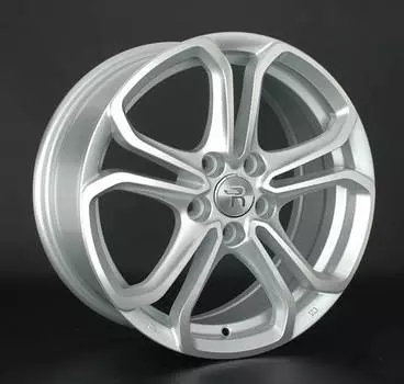 Диск колесный Replay LX96 7xR17 5x114,3 ET45 ЦО60,1 серебристый с полированной лицевой частью 035486-280123004