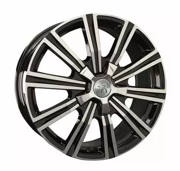 Диск колесный Replay LX97 8xR18 5x150 ET56 ЦО110,1 чёрный глянцевый с полированной лицевой частью 081802-160728009