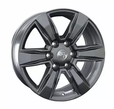 Диск колесный Replay MI123 7.5xR18 6x139.7 ET38 ЦО67.1 серый глянцевый с полированной лицевой частью 081284-160161007