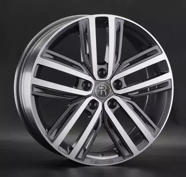 Диск колесный Replay MI144 7xR18 5x114,3 ET38 ЦО67,1 серый глянцевый с полированной лицевой частью 044805-160161004