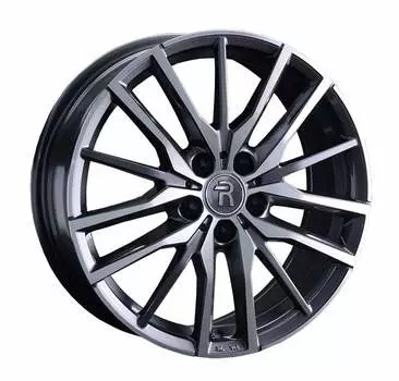 Диск колесный Replay MI171 7xR18 5x114,3 ET38 ЦО67,1 серый глянцевый с полированной лицевой частью 081375-160161004