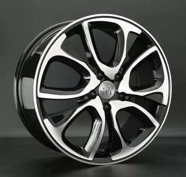 Диск колесный Replay MI60 7xR18 5x114,3 ET38 ЦО67,1 черный глянцевый с полированной лицевой частью 030190-040163004