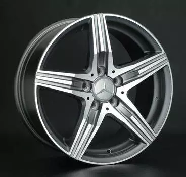 Диск колесный Replay MR111 8xR17 5x112 ET38 ЦО66,6 серый глянцевый с полированной лицевой частью 021600-190060006